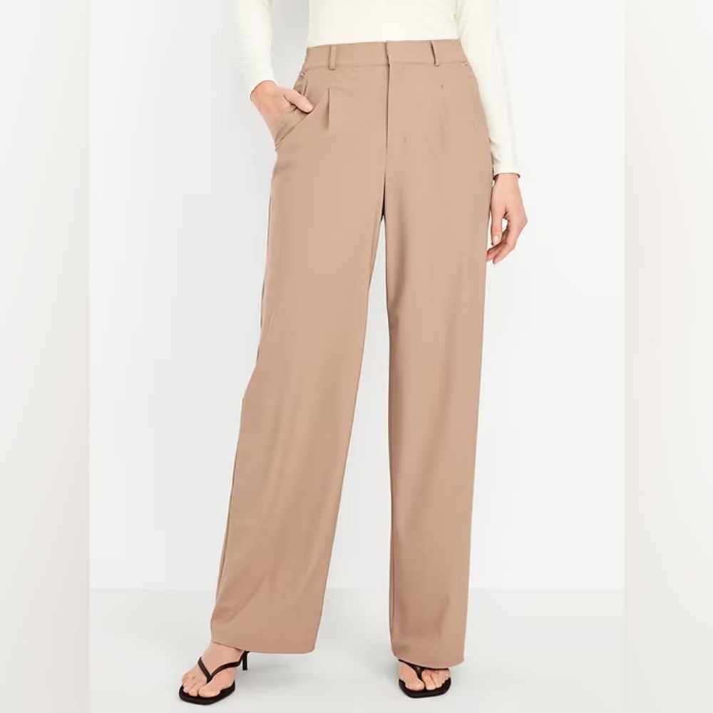 Tan Women's Work Pants